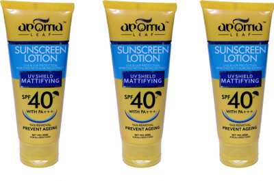 

Aroma Leaf SPF 40 WITH PA+++ - SPF 40 PA+++ PA+++(300 g)