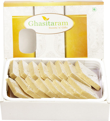 

Ghasitaram Gifts Sugarfree Pure Kaju Katlis Box(200 g, Box)