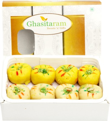 

Ghasitaram Gifts Sugarfree Mawa Peda Box(200 g, Box)