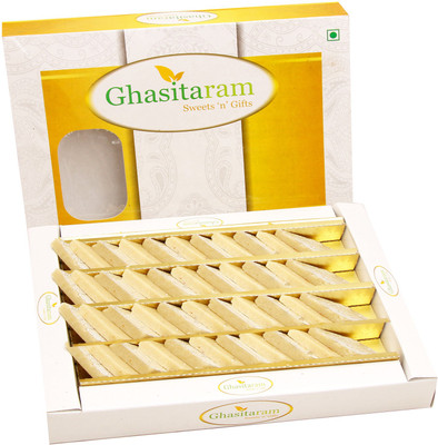 

Ghasitaram Gifts Pure Kaju Katlis Box(400 g, Box)