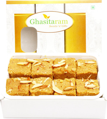 

Ghasitaram Gifts Nani's Special Besan Barfi(200 g, Box)