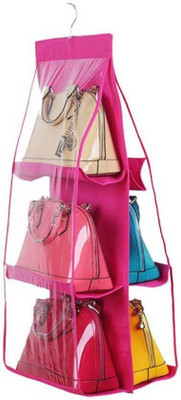 

LUMONY 6 Pocket Large Clear Purse Handbag(Multicolor)