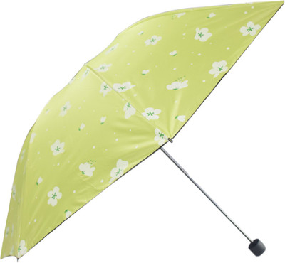 

KEKEMI 3 Fold Designer Sun & Rain Umbrella(Green)