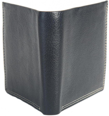 

Chevron Men Black Genuine Leather Wallet(5 Card Slots)