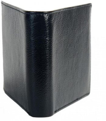 

Chevron Men Black Genuine Leather Wallet(10 Card Slots)