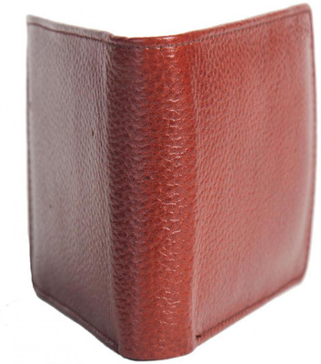 

Chevron Men Brown Genuine Leather Wallet(5 Card Slots)