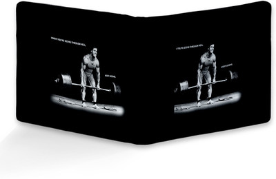 

REHBAR Men Multicolor Canvas Wallet(5 Card Slots), Multicolor-003500