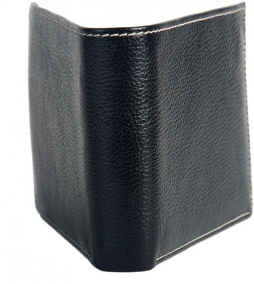 

Chevron Men Black Genuine Leather Wallet(5 Card Slots)