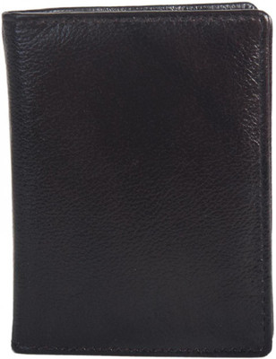 

Chevron Men Brown Genuine Leather Wallet(7 Card Slots)