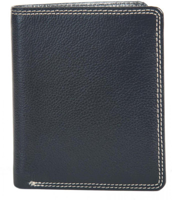 

Chevron Men Black Genuine Leather Wallet(5 Card Slots)