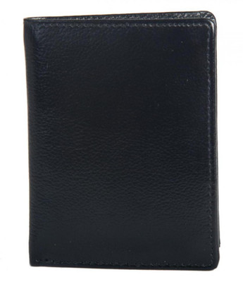 

Chevron Men Black Genuine Leather Wallet(5 Card Slots)