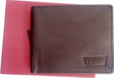 

UNIQUS Men Brown Genuine Leather Wallet(8 Card Slots), Dark brown