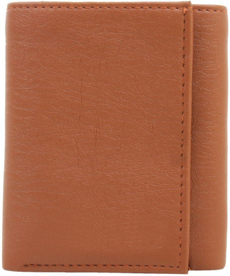 

TeeMoods Men Tan Artificial Leather Wallet(4 Card Slots), Camel brown