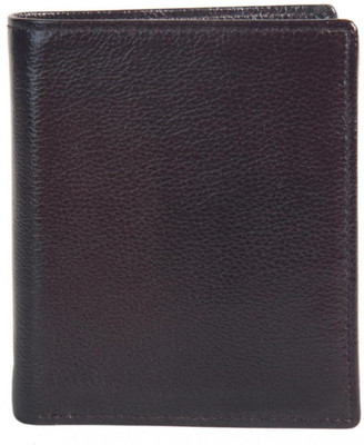 

Chevron Men Brown Genuine Leather Wallet(6 Card Slots)
