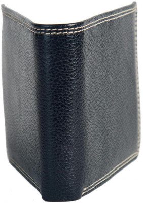 

Chevron Men Black Genuine Leather Wallet(5 Card Slots)
