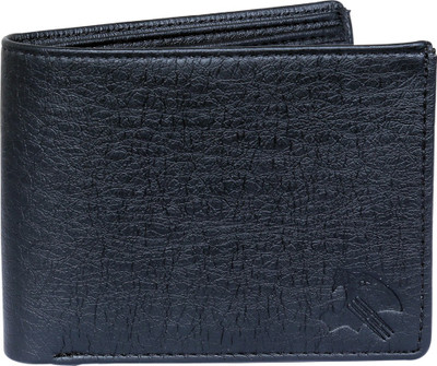

PRT USA Men Black Artificial Leather Wallet(8 Card Slots)