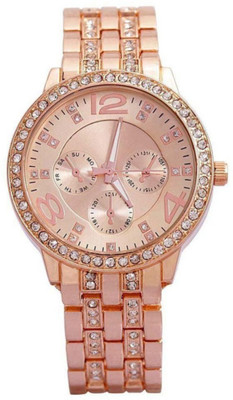 

Renaissance Traders rosegold-double-diamond1 Watch - For Women