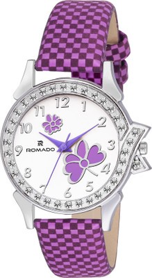 

Romado NEW STUDDED COLORFUL TRENDY Watch - For Girls