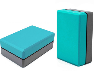 

Jubilant Lifestyle For Gym, Exercise, Yoga Yoga Blocks(Multicolor Pack of 2), Blue-grey