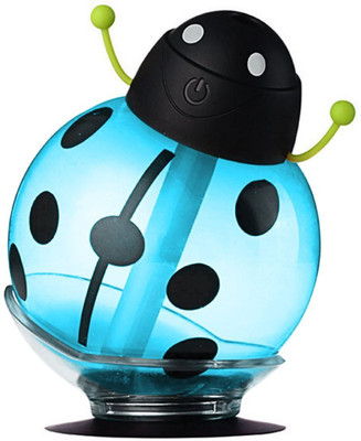 

BonZeal Mini Cool Mist Beatel Home Car Air Diffuser Purifier Humidifier with LED Light Portable Room Air Purifier(Blue)