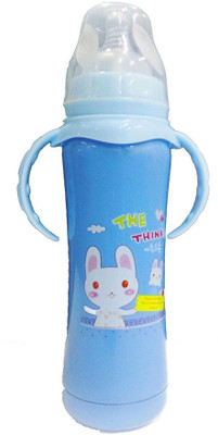 

Ole Baby Double Wall Insulated Kids Stainless Steel, Anti Colic Feeding Bottle - 240ml (Blue) - 240 ml(Blue)