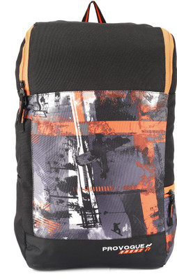 

Provogue Sports HI-STORAGE DUFFEL 30 L Backpack(Black, Orange)