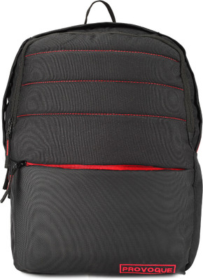 

Provogue CAMPUS 30 L Backpack(Black), Red