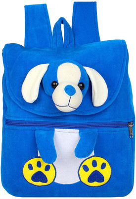 

say basket Kids School Bag Designer School Bag Plush Bags Soft Toy Picnic Backpack Blue Dog - 33 cm(Blue)