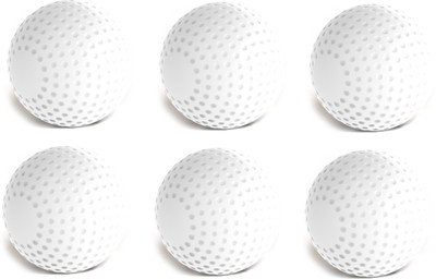 Tima Hockey Ball - Size: Standard (Pack of 6, White) Hockey Ball - Size: (Pack of 6, White