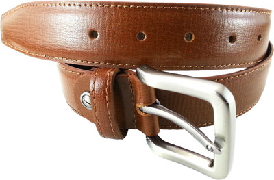 

Sefono Men Formal Brown Genuine Leather Belt, Black