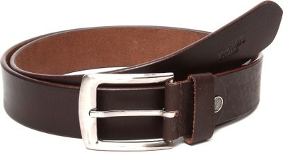 

Panthera Pardus Men Formal Brown Genuine Leather Belt, Texas brown