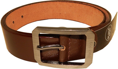 

Blackdog Men Formal, Casual Brown Genuine Leather Belt