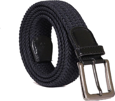 

BlackBuck Men Casual Blue Canvas Belt, Navy blue