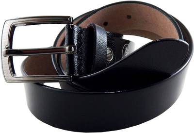 

BlackDog Men Casual, Formal Black Genuine Leather Belt