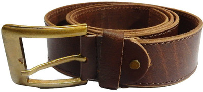 

eRunners Men Casual, Formal Brown Genuine Leather Belt