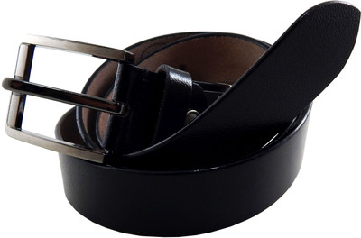 

BlackDog Men Casual, Formal Black Genuine Leather Belt