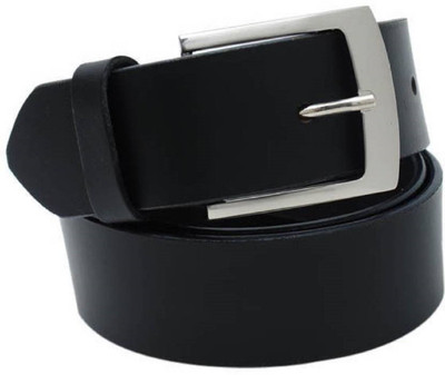 

ASF Men Formal Black Genuine Leather Belt