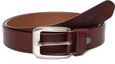 

Panthera Pardus Men Formal Brown Genuine Leather Reversible Belt, Brown and black