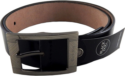 

Blackdog Men Formal, Casual Black Genuine Leather Belt