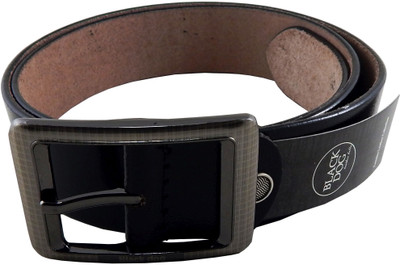 

Blackdog Men Formal, Casual Black Genuine Leather Belt