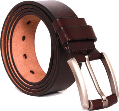 

BlackBuck Men Casual Brown Genuine Leather Belt