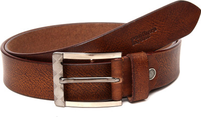 

Panthera Pardus Men Formal Brown Genuine Leather Belt, Texas brown