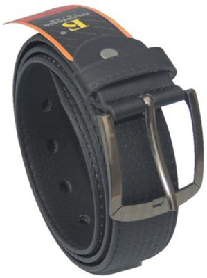 

Alankrit Enterprises Men Black Genuine Leather Belt