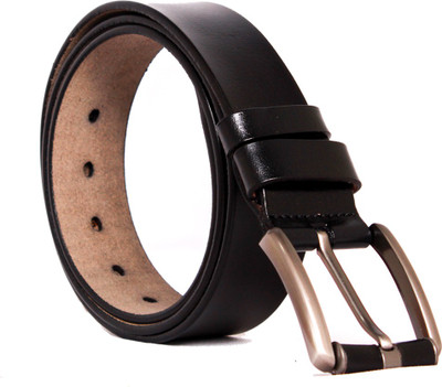 

BlackBuck Men Casual Black Genuine Leather Belt