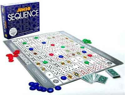 

YAMAMA Jumbo Sequence Family Board Game Board Game