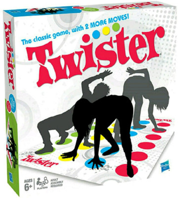 

YAMAMA Classic Twister 2 and More Moves to Rocks the Spots Assemble Game With Cool Mat And Spinner Board Game Board Game