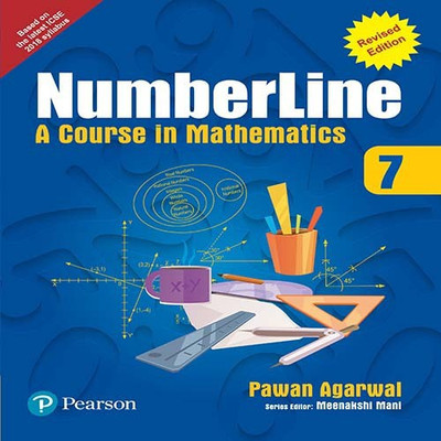 Numberline(Revised Edition): Mathematics book by Pearson for ICSE Class 7(English, Paperback, Pawan Agarwal)