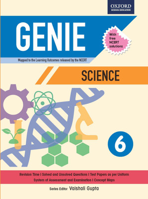 Genie Science 6  - Includes NCERT Solutions(English, Paperback, Vaishali Gupta)
