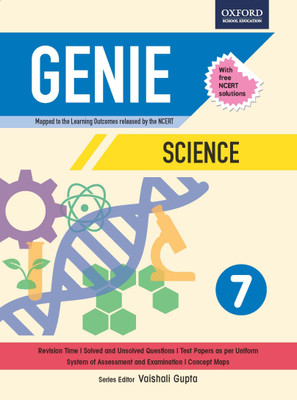Genie Science 7  - Includes NCERT Solutions(English, Paperback, Vaishali Gupta)