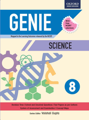 Genie Science 8  - Includes NCERT Solutions(English, Paperback, Vaishali Gupta)
